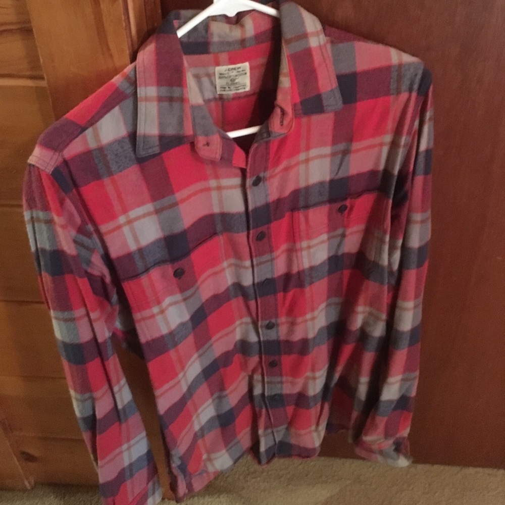 J. Crew button down flannel