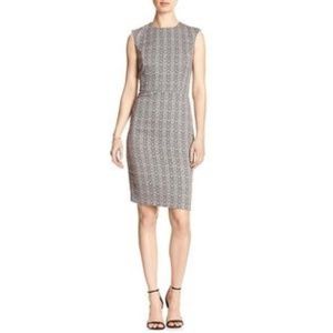 Banana Republic Factory Geo Jacquard Boucle Sheath
