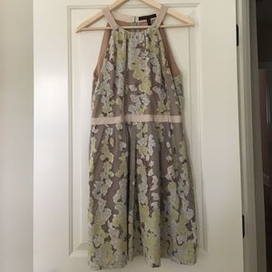 HP🎉 NWOT BCBG Floral Appliqué Tulle Dress