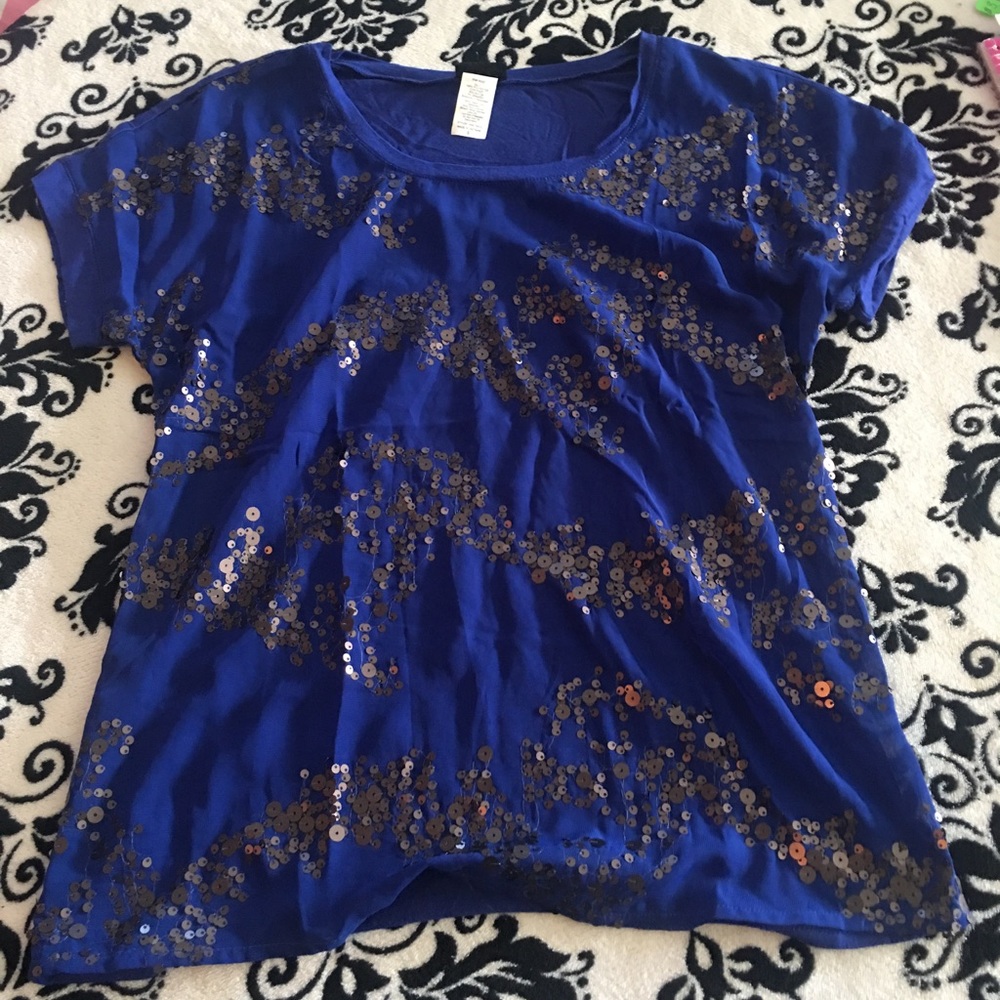 Cute Blue Top