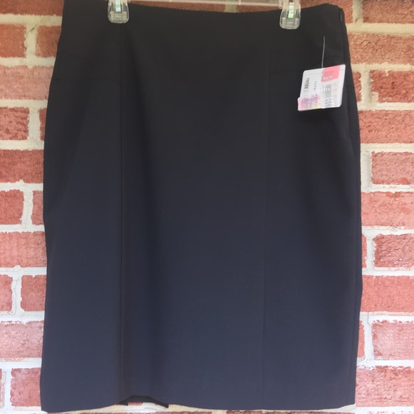 NWT ESPRIT Black Pencil Skirt Size 14 - Picture 5 of 6