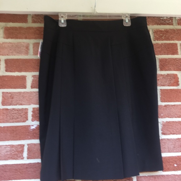NWT ESPRIT Black Pencil Skirt Size 14 - Picture 3 of 6