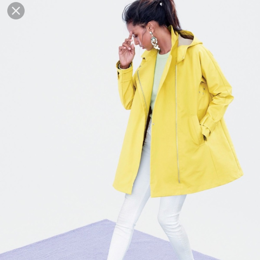 ISO this J Crew swing trench coat size xs