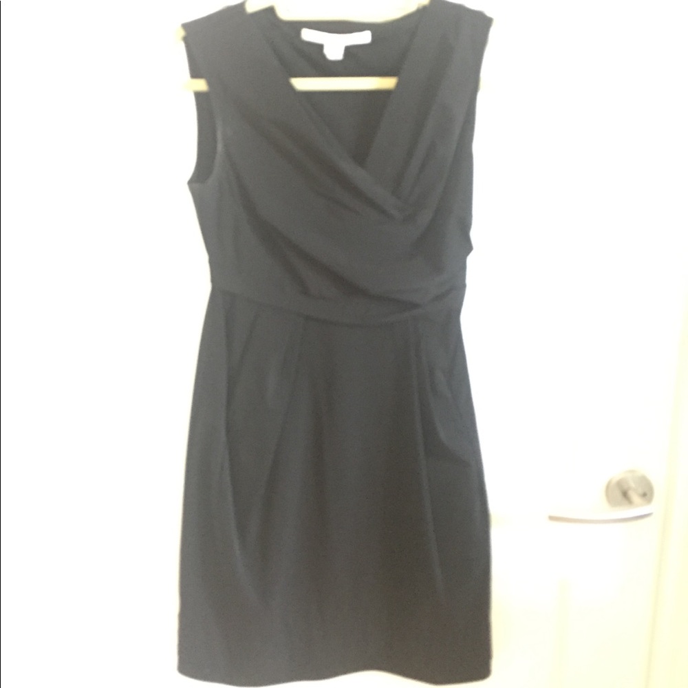 Diane Von Furstenberg black dress