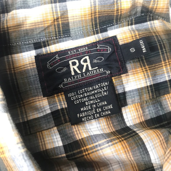 Ralph Lauren plaid short sleeve shirt - Picture 4 of 5