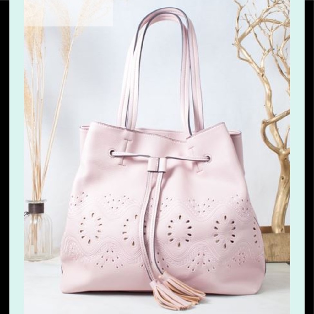 Black & Blush Alaya Purse