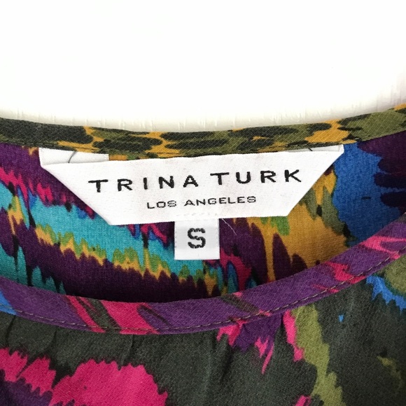 Trina Turk tank/blouse - Picture 3 of 3