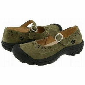 KEEN Comfy Leather Mary Jane Flats