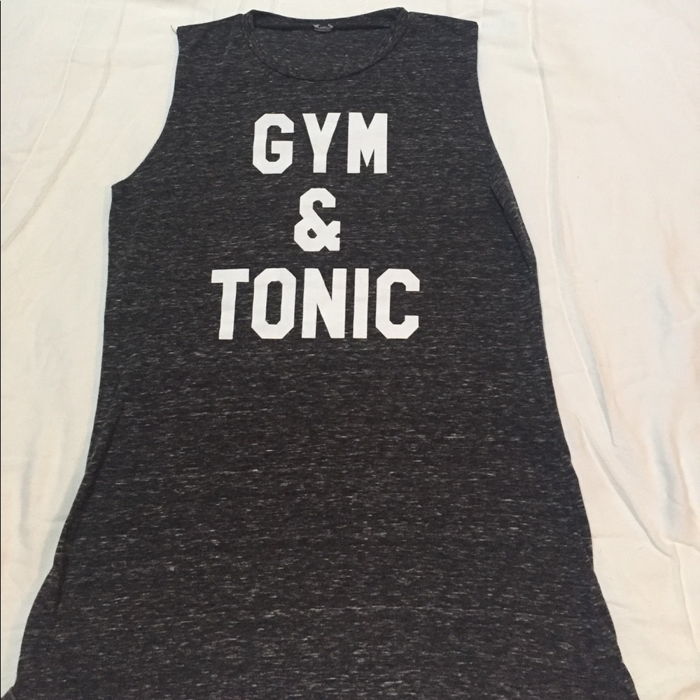 Workout muscle tee