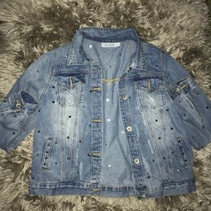 Studded Denim Jacket