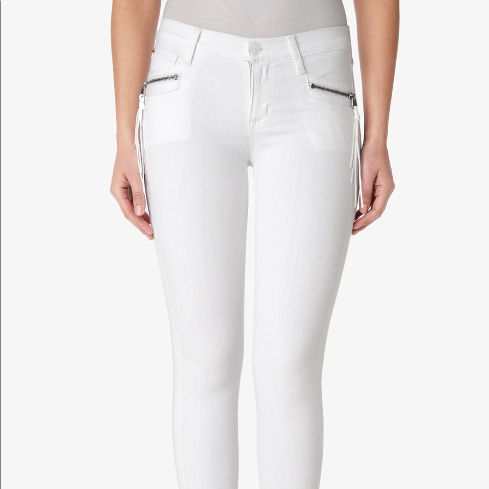 Hudson Spark Super Skinny zip pockets