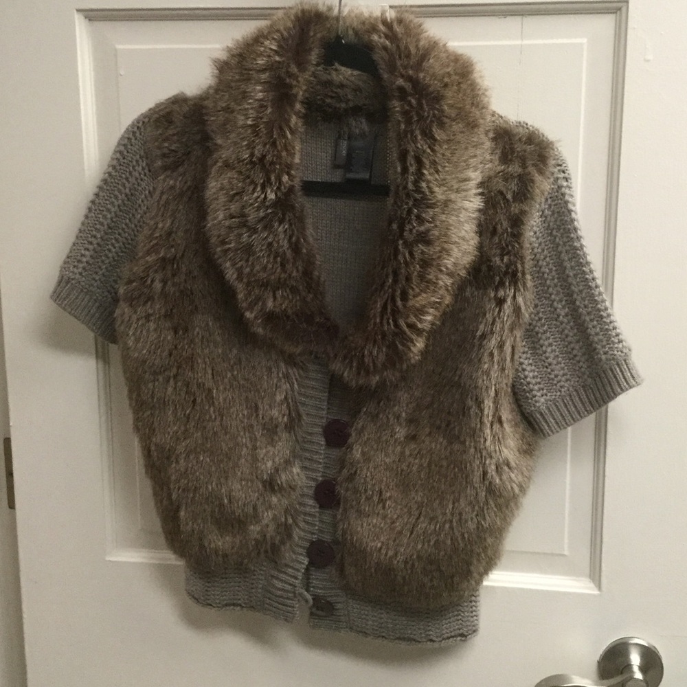 Faux fur jacket gorgeous
