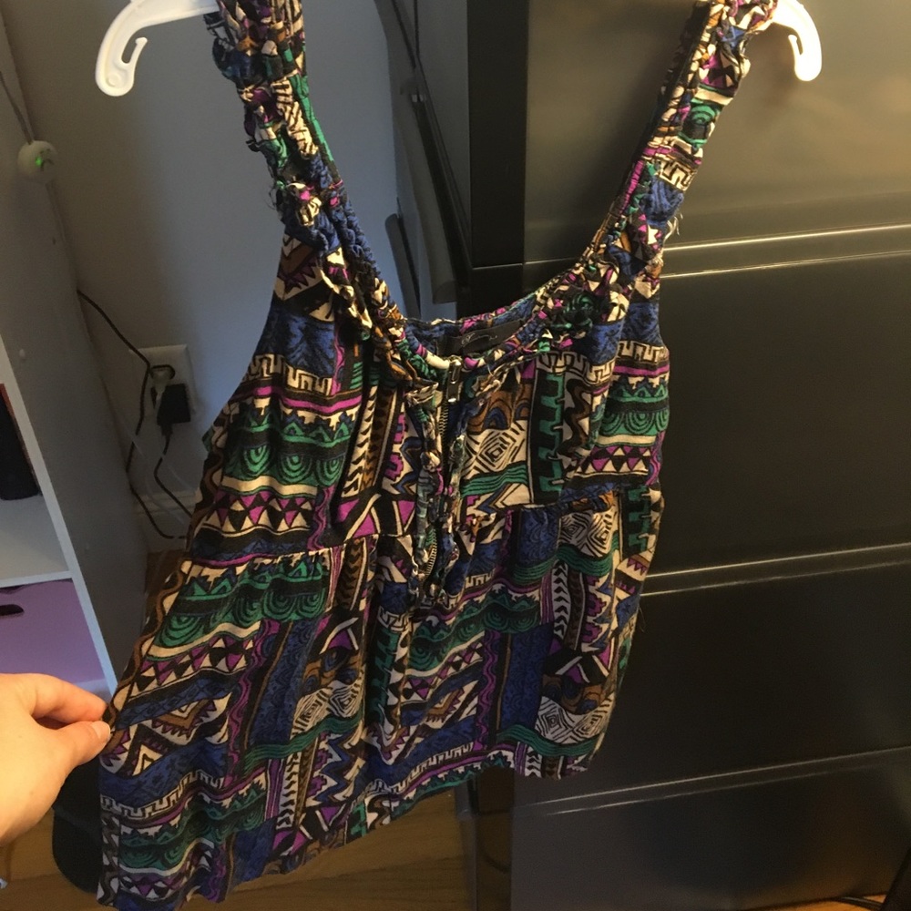 Patterned tank top