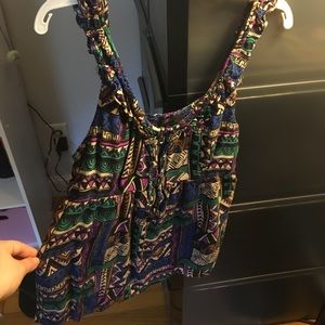 Patterned tank top