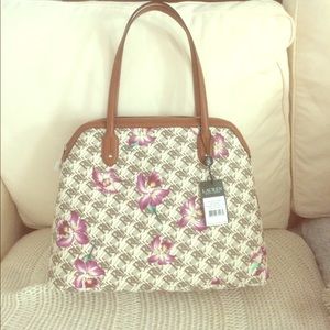 Ralph lauren dome satchel