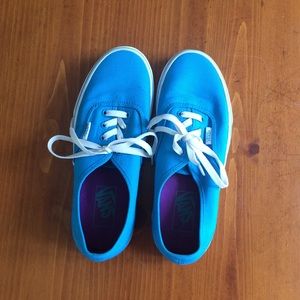 Blue Vans!