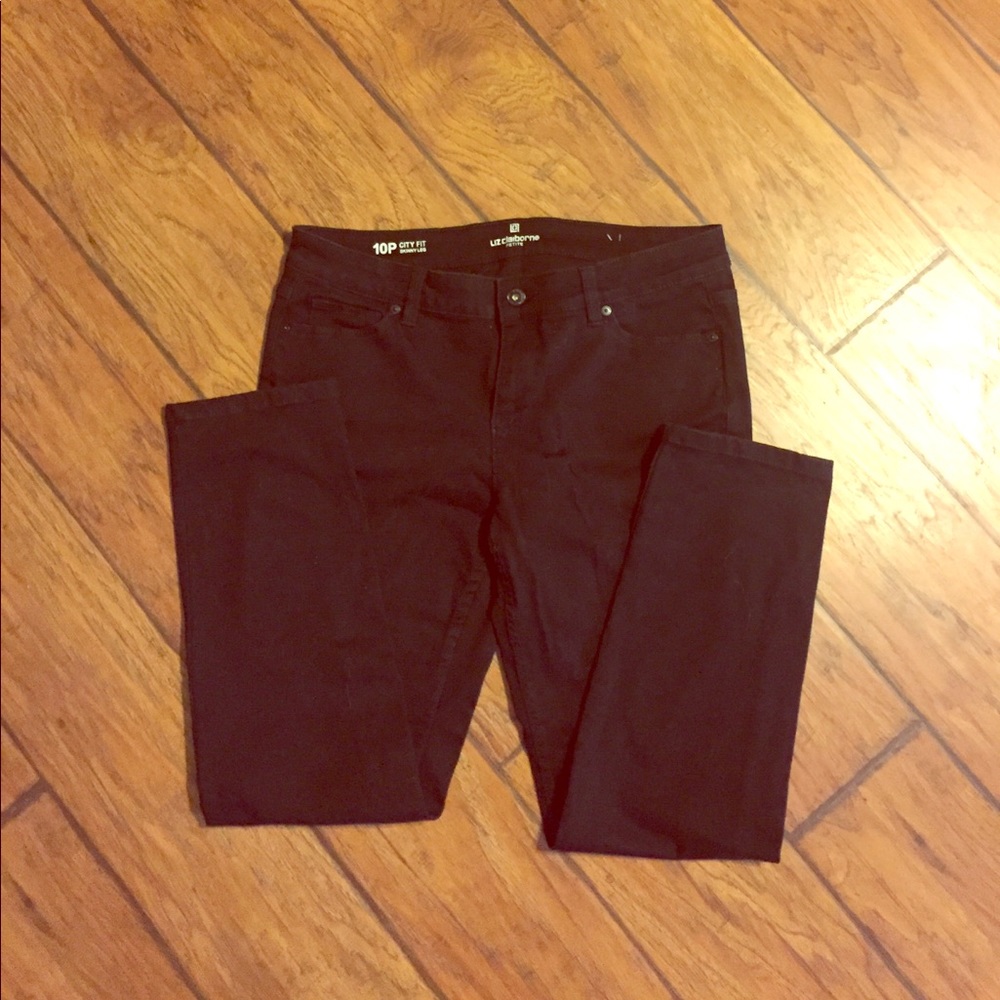 Liz Claiborne: Black Jeans