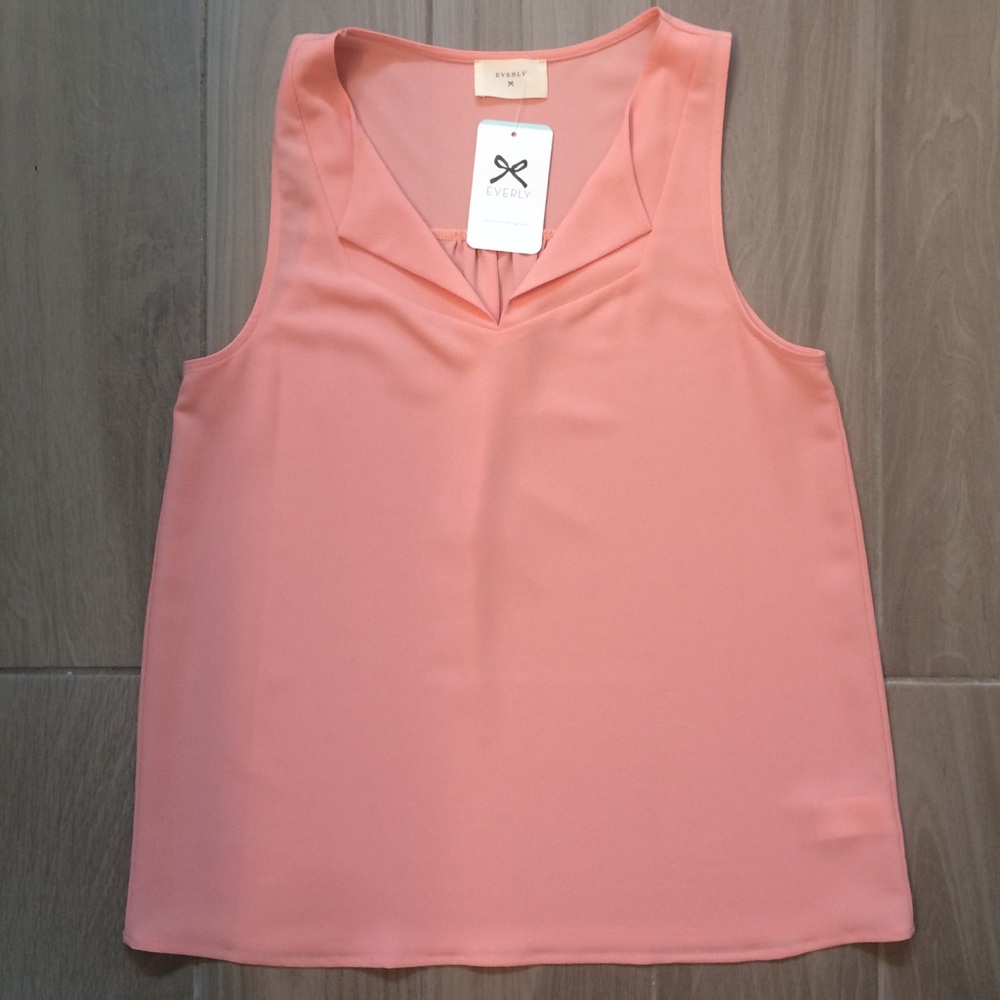 Everly sleeveless blouse