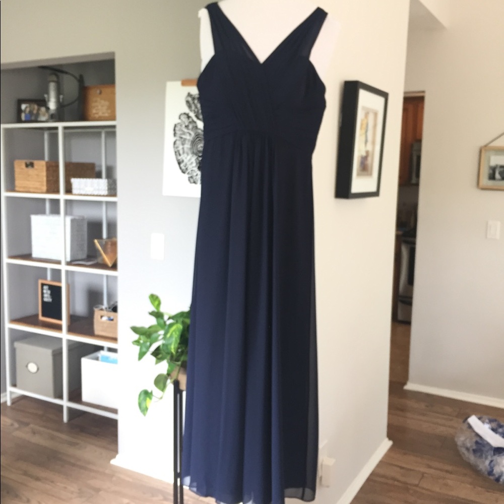 Gather and Gown Delano Bridesmaid Gown Navy Size 8