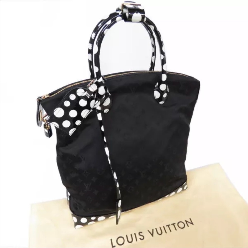 Louis Vuitton monogram Yayoi Kusama dots.