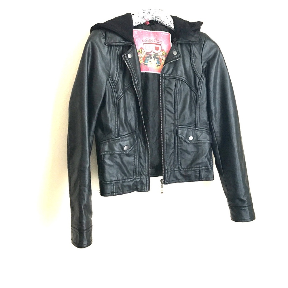 Leather jacket
