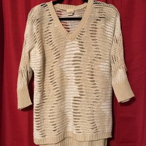 Daytrip Sweaters - Daytrip Cozy Tan and Ivory Sweater Daytrip Sweaters - Daytrip Cozy Tan and Ivory Sweater
