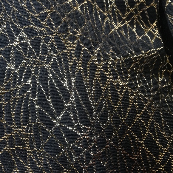 🎄Vince Camuto Lurex A line Dress Foil Christmas Size 8 - Picture 5 of 5