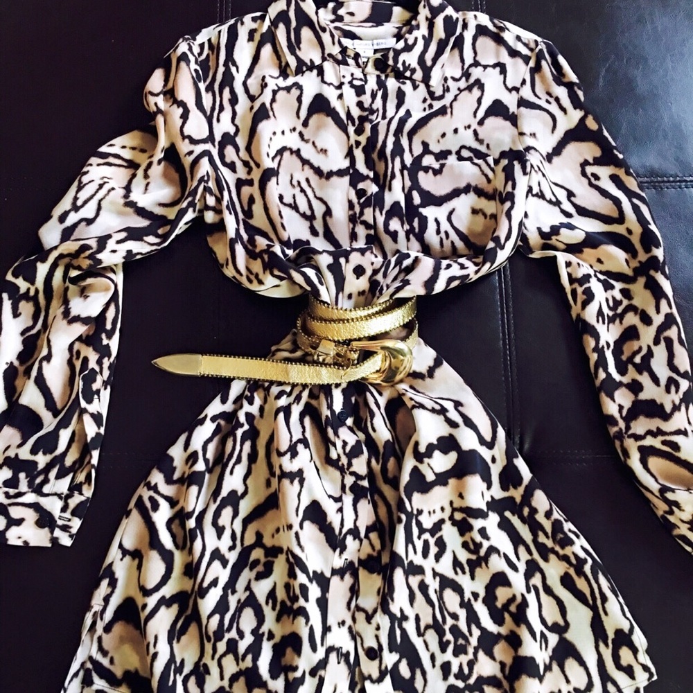 Diane Von Furstenberg shirt dress