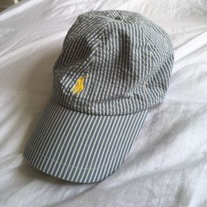 Polo Ralph Lauren Baseball Hat (Rare Seersucker!)