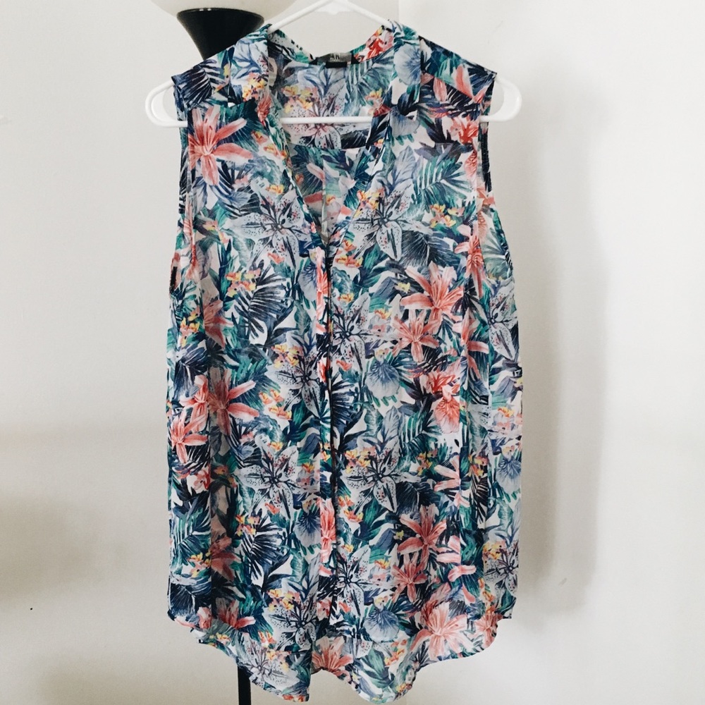 Floral H&M Top
