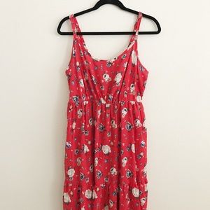 Torrid floral Tiered Challis Sundress