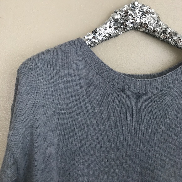 Grey oversized sweater - Picture 2 of 4