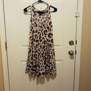 Leopard print dress