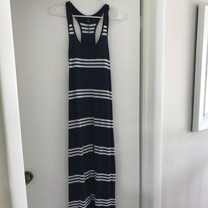 GAP halter maxi dress Small stripe
