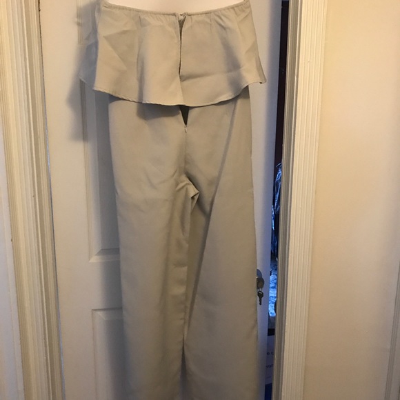 Light Gray jumpsuit - Picture 3 of 3