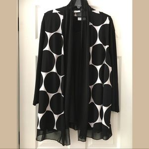 Susan Graver Top & Vest Set