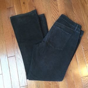 Bootcut corduroy pants