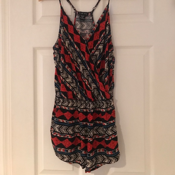 Timing Other - Tribal pattern romper