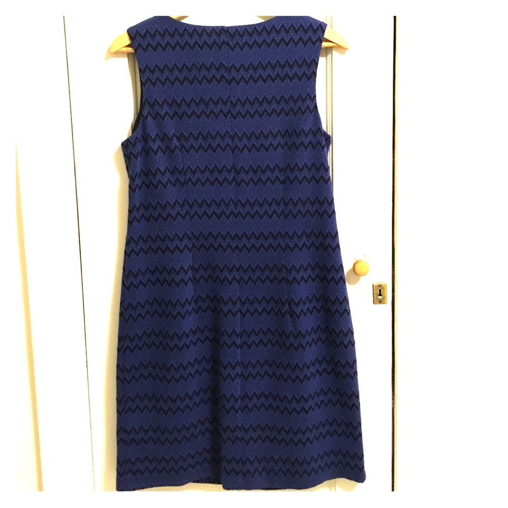 SOLD AB Studio Chevron Dress - Picture 2 of 6