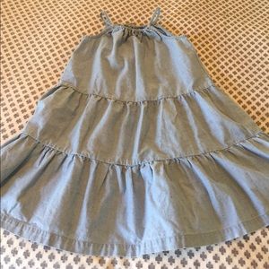 Girls oxford cloth sundress