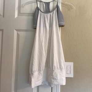 Lululemon Workout Tank with Sports Bra Attached