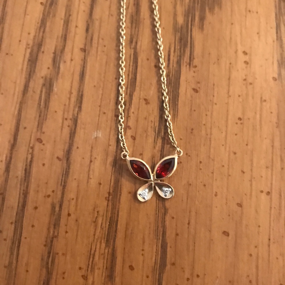 Butterfly necklace