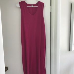 Pink GAP size M maxi/midi dress.