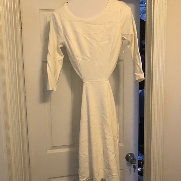 Lulus Dresses & Skirts - Lulu white bodycon cut out dress