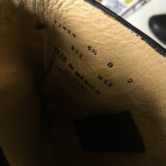 Frye Carmen Black Leather boots 6.5 - Picture 4 of 6