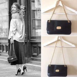 Michael Kors Two-Way Jet Set Flap Bag