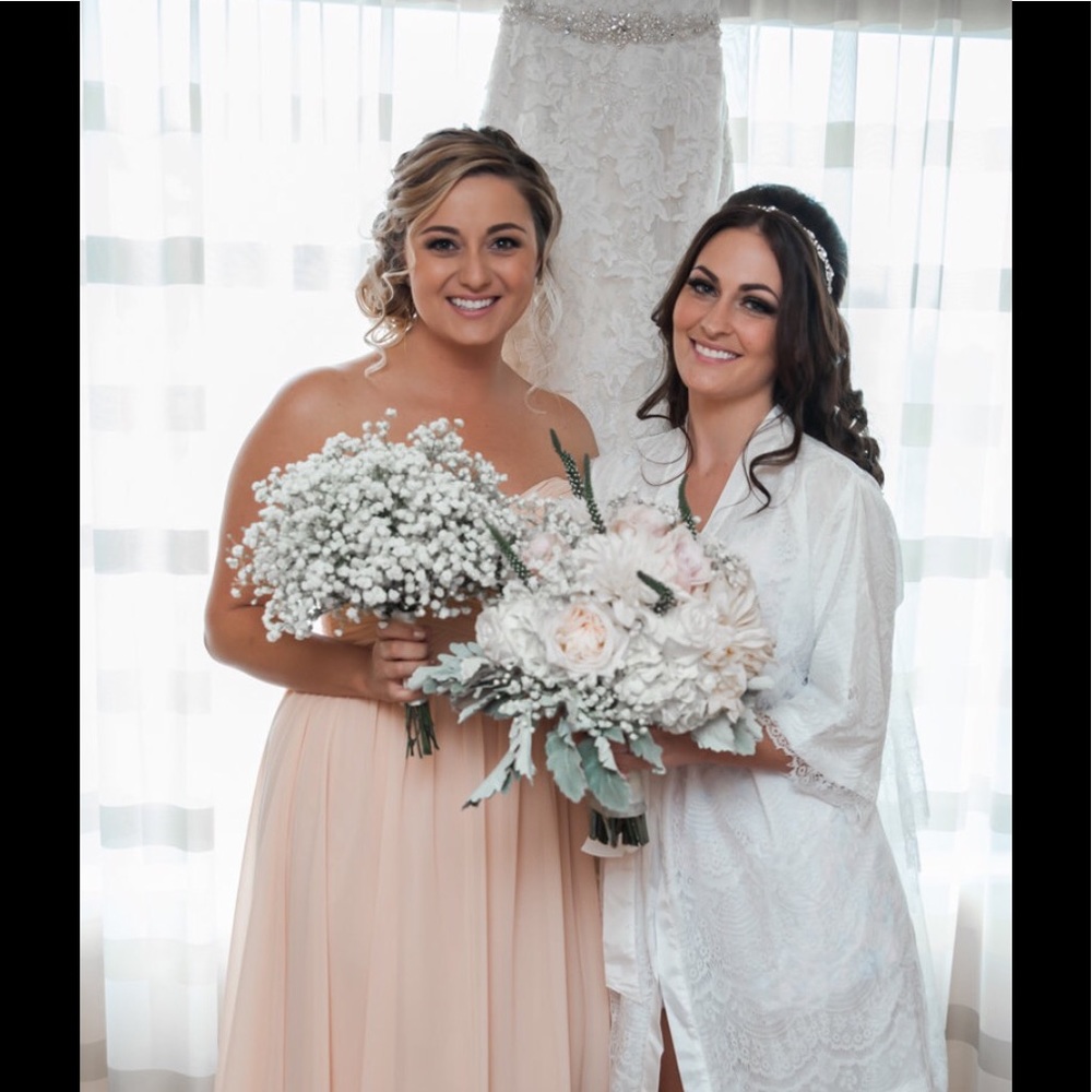 Bridal robe sz small