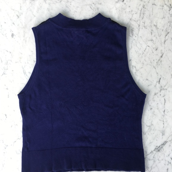 🦋EXPRESS ROYAL BLUE FALL CROP TOP - Picture 3 of 4