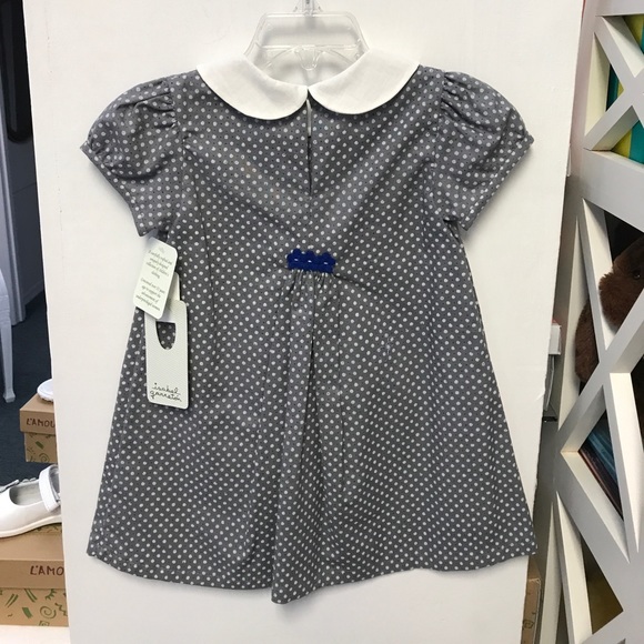 Gray collared dress - Picture 2 of 4