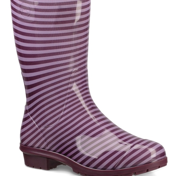 NIB UGG K RAANA STRIPES BIG KID SZ 4 BOOTS - Picture 2 of 8